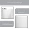 Smart Design Bonded Grip Shelf Liner - 12 Inch x 10 Feet - White